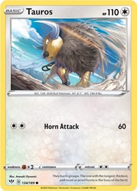 Tauros (134/189) [SWSH03: Darkness Ablaze]