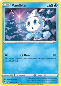 Vanillite (045/189) [SWSH03: Darkness Ablaze]