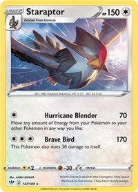 Staraptor (147/189) [SWSH03: Darkness Ablaze]