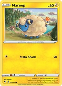 Mareep (055/189) [SWSH03: Darkness Ablaze]