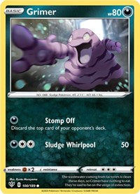 Grimer (100/189) [SWSH03: Darkness Ablaze]