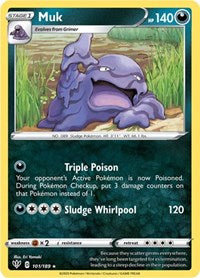 Muk (101/189) [SWSH03: Darkness Ablaze]