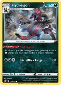Hydreigon (110/189) [SWSH03: Darkness Ablaze]
