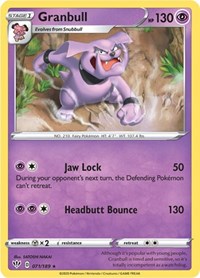 Granbull (071/189) [SWSH03: Darkness Ablaze]