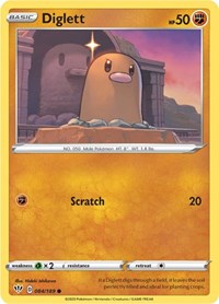 Diglett (084/189) [SWSH03: Darkness Ablaze]