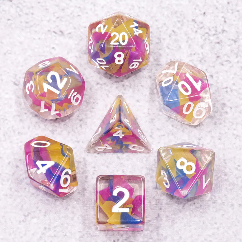 Evils' Spell Multicolored Dice Dice Set