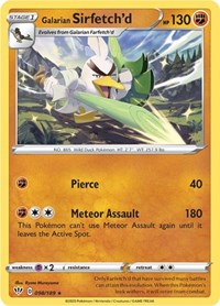 Galarian Sirfetch'd - 98/189 (Cracked Ice holo) (098/189) [Deck Exclusives]