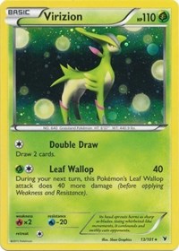 Virizion - 13/101 (Cosmos Holo) (013/101) [Blister Exclusives]