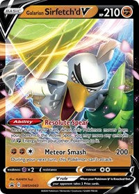Galarian Sirfetch'd V - SWSH043 (SWSH043) [SWSH: Sword & Shield Promo Cards]