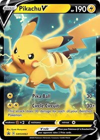Pikachu V - SWSH063 (SWSH063) [SWSH: Sword & Shield Promo Cards]