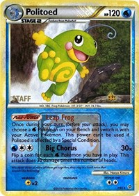 Politoed (League Promo) [Staff] (007/095) [League & Championship Cards]