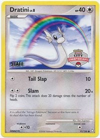 Dratini (City Championships) [Staff] (091/146) [League & Championship Cards]