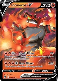 Incineroar V (08/73) [Champion's Path]