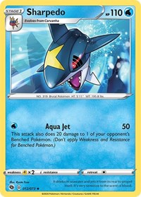 Sharpedo (12/73) [Champion's Path]