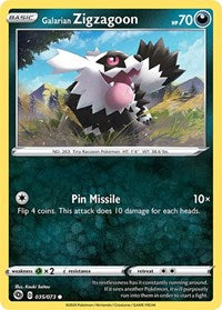 Galarian Zigzagoon (35/73) [Champion's Path]