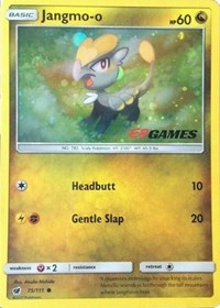 Jangmo-o - 75/111 (Cosmos Holo) (EB Games Promo) (075/111) [Miscellaneous Cards & Products]