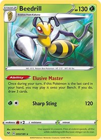 Beedrill (003/185) [SWSH04: Vivid Voltage]