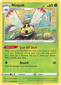 Ninjask (014/185) [SWSH04: Vivid Voltage]