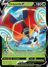 Orbeetle V (020/185) [SWSH04: Vivid Voltage]