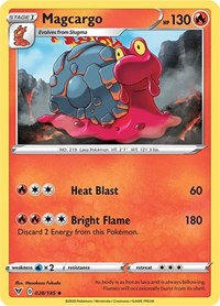 Magcargo (028/185) [SWSH04: Vivid Voltage]