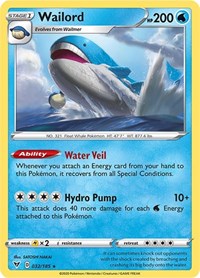 Wailord (032/185) [SWSH04: Vivid Voltage]