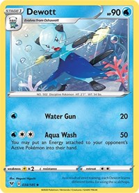 Dewott (034/185) [SWSH04: Vivid Voltage]