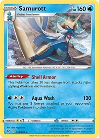 Samurott (035/185) [SWSH04: Vivid Voltage]