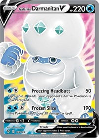 Galarian Darmanitan V (Full Art) (169/185) [SWSH04: Vivid Voltage]