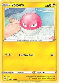 Voltorb (045/185) [SWSH04: Vivid Voltage]
