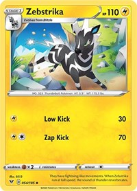 Zebstrika (054/185) [SWSH04: Vivid Voltage]