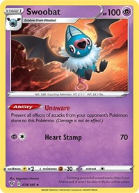 Swoobat (074/185) [SWSH04: Vivid Voltage]