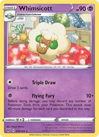 Whimsicott (076/185) [SWSH04: Vivid Voltage]
