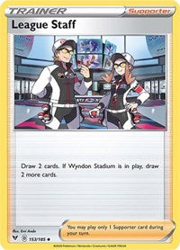 League Staff (153/185) [SWSH04: Vivid Voltage]
