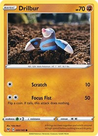 Drilbur (091/185) [SWSH04: Vivid Voltage]