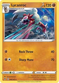 Lycanroc (095/185) [SWSH04: Vivid Voltage]