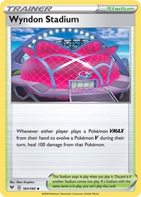 Wyndon Stadium (161/185) [SWSH04: Vivid Voltage]
