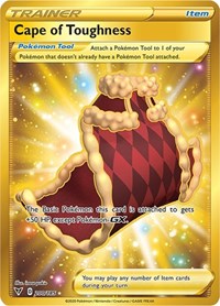 Cape of Toughness (Secret) (200/185) [SWSH04: Vivid Voltage]