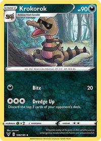 Krokorok (108/185) [SWSH04: Vivid Voltage]