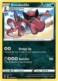 Krookodile (109/185) [SWSH04: Vivid Voltage]