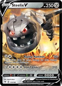 Steelix V (115/185) [SWSH04: Vivid Voltage]