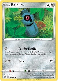 Beldum (116/185) [SWSH04: Vivid Voltage]