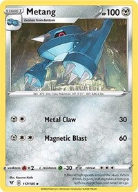 Metang (117/185) [SWSH04: Vivid Voltage]