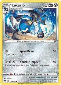 Lucario (120/185) [SWSH04: Vivid Voltage]