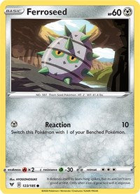 Ferroseed (123/185) [SWSH04: Vivid Voltage]