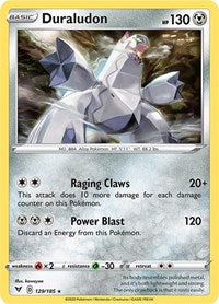 Duraludon (129/185) [SWSH04: Vivid Voltage]