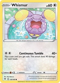 Whismur (135/185) [SWSH04: Vivid Voltage]