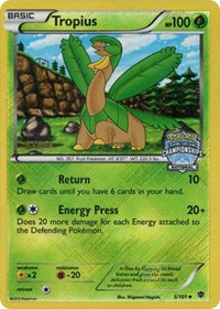 Tropius - 5/101 (National Championships) [Staff] (005/101) [League & Championship Cards]