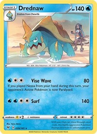 Drednaw - 39/185 (Cracked Ice Holo) (039/185) [Deck Exclusives]