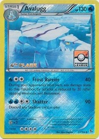 Avalugg - 31/106 (Pokemon League) [4th Place] (031/106) [League & Championship Cards]