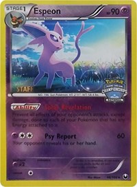 Espeon (National Championships) [Staff] (048/108) [League & Championship Cards]